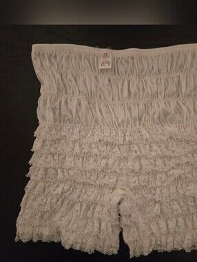 Malco Modes Square Dance White Ruffled Bloomers